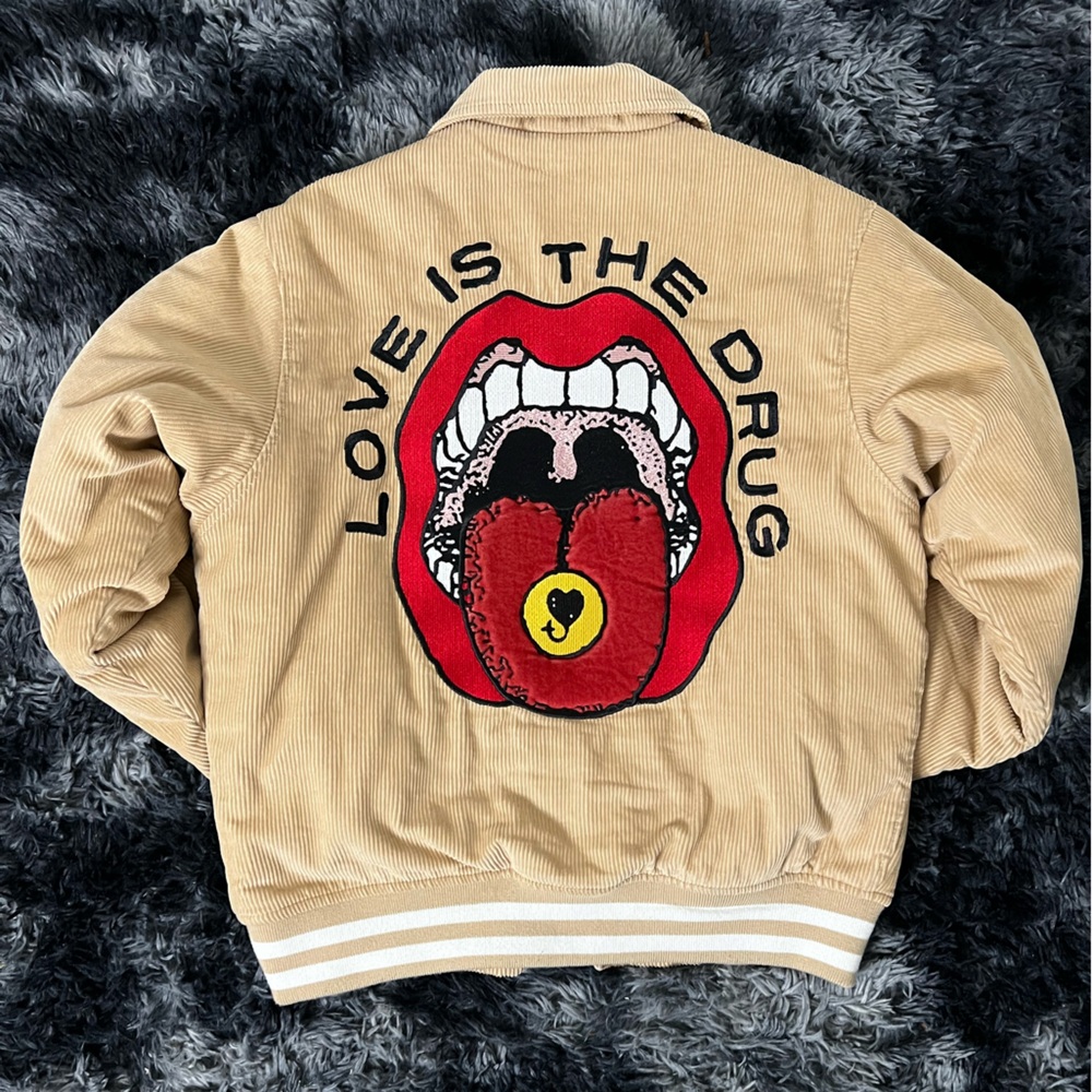 Obey Unwound Jacket (Tan) Size S (worn once)